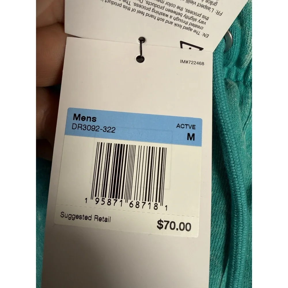 Jordan Essentials Washed Fleece Diamond Shorts Mens M Washed Teal DR3092-322 NWT
